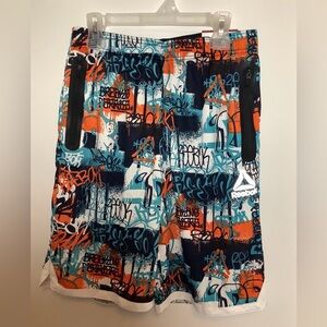 Reebok Multicolor Training Shorts boys XXL sz 18 NWT